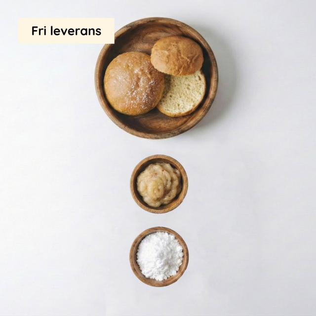 2 Semlor DIY - utan grädde