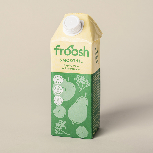 Froosh Smoothie Äpple, Päron & Fläderblom 750 ml