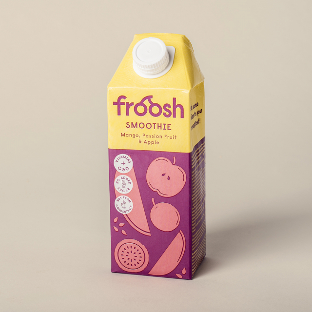 Froosh Smoothie Mango, Passionsfrukt & Äpple 750 ml