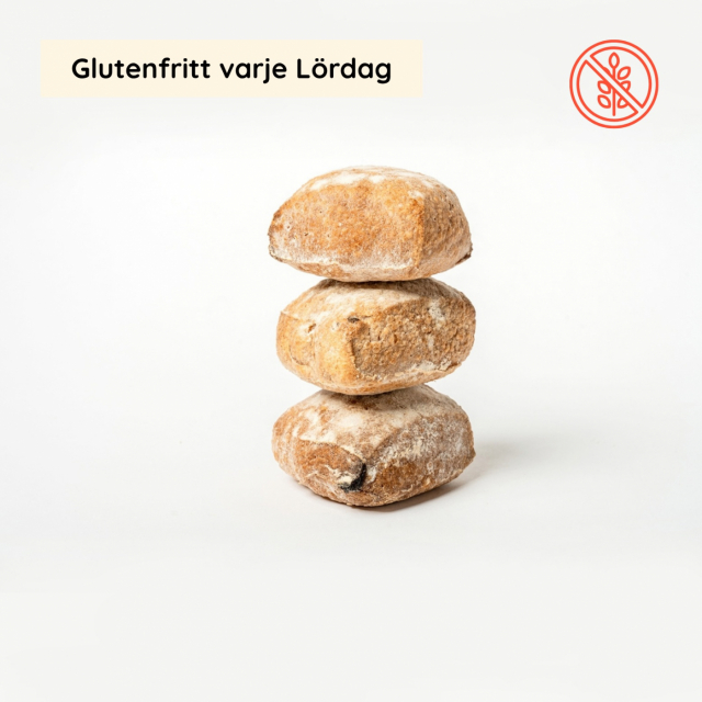 Glutenfri Surdegsfralla ljus