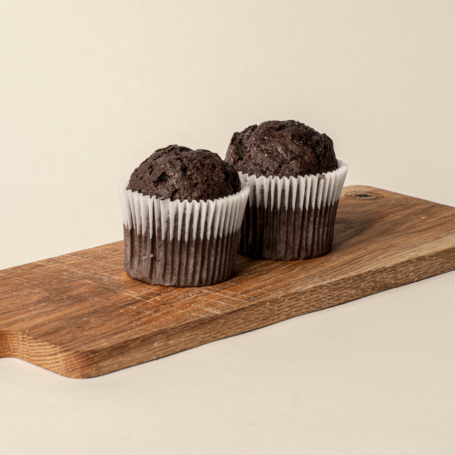 Muffins med choklad 2 st