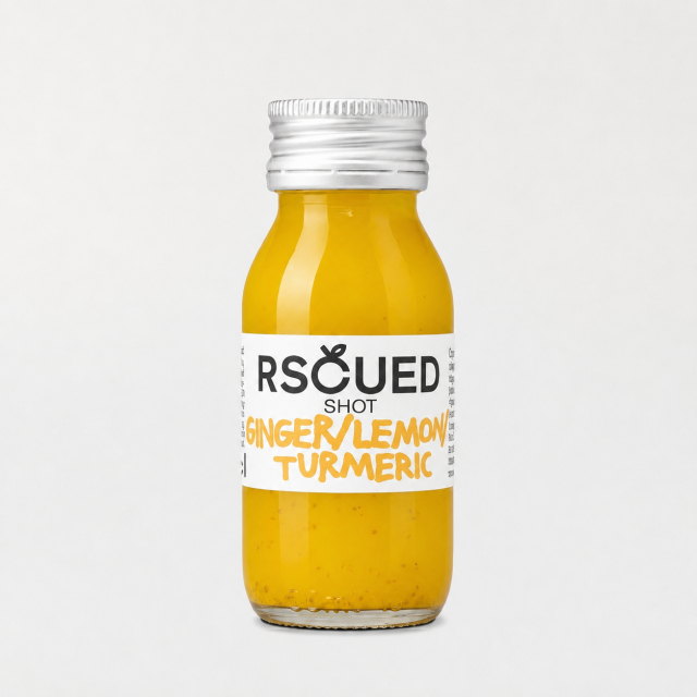 Rscued Shot Ingefära Citron 60 ml