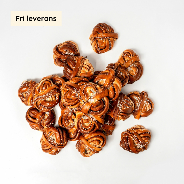 Köp 25 betala för 20 Kanelbullar