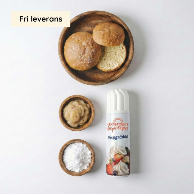 2 Semlor DIY - med grädde