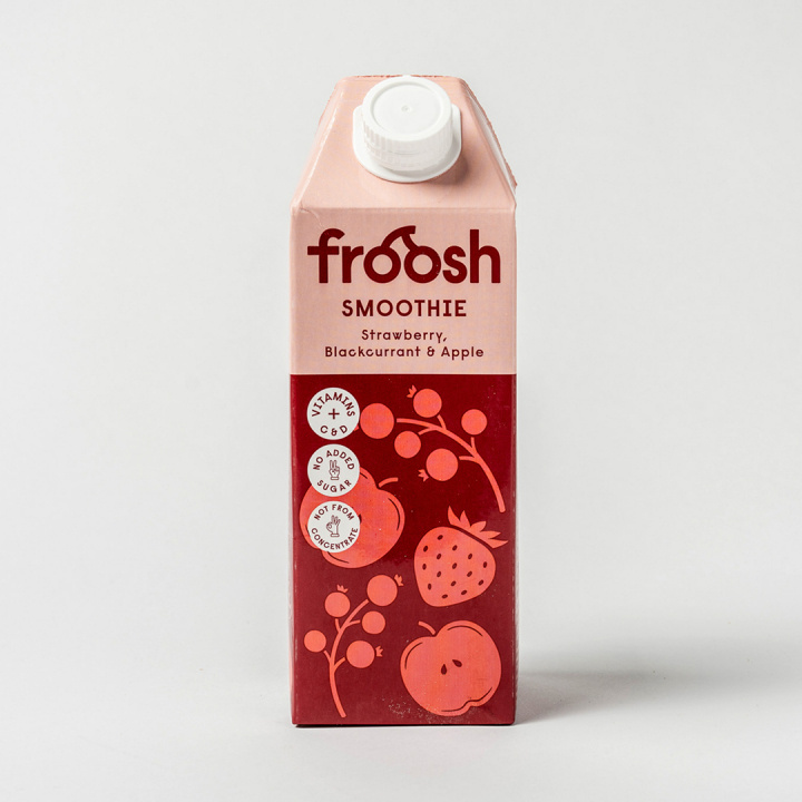 Froosh Smoothie Jordgubb, Svartvinbär & Äpple 750 ml i gruppen Alla produkter / Övrigt hos Morgonexpressen (gateau-froosh750jordgubb)