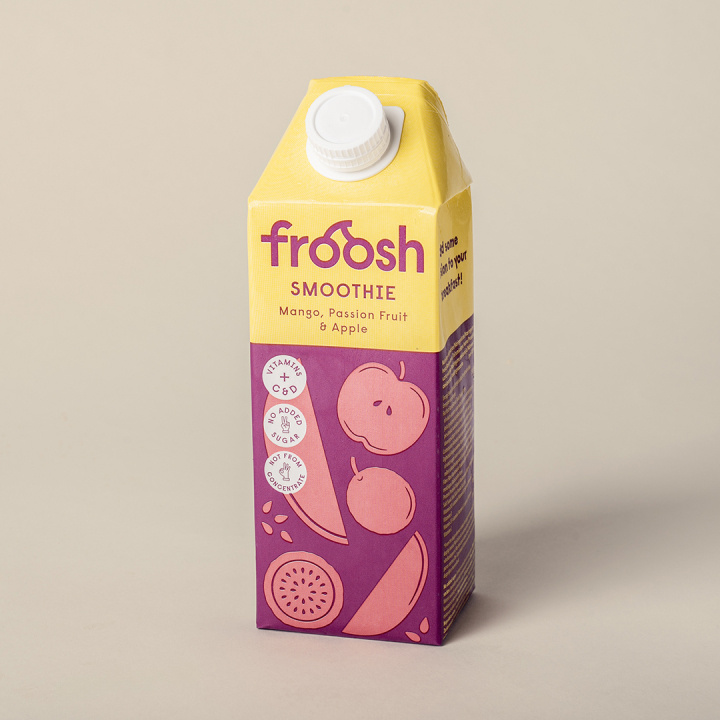 Froosh Smoothie Mango, Passionsfrukt & Äpple 750 ml i gruppen Övrigt hos Morgonexpressen (gateau-froosh750mango)