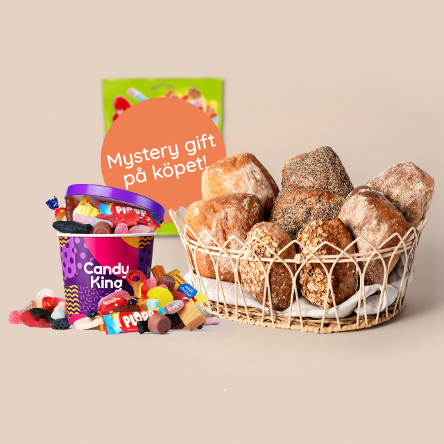 Frallpaketet x CandyKing i gruppen Alla produkter / Frukostpaket hos Morgonexpressen (set-gateau-candykingpaket)