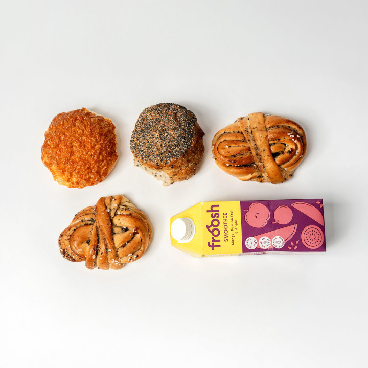 Frukost för 2 i gruppen Alla produkter / Frukostpaket hos Morgonexpressen (set-gateau-frukostfor2)