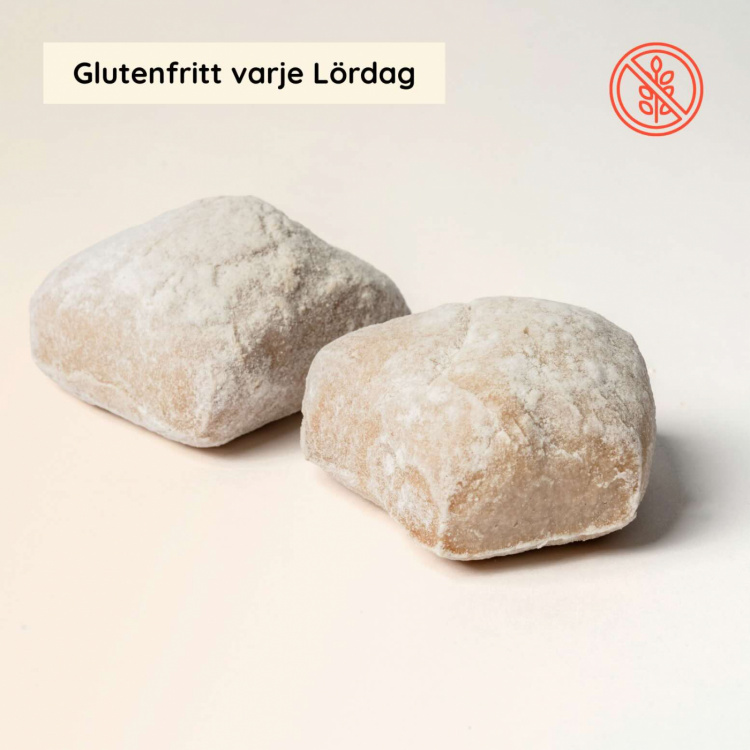 Glutenfri Fralla ljus i gruppen Alla produkter / Glutenfritt hos Morgonexpressen (gullegarden-1stfralla)
