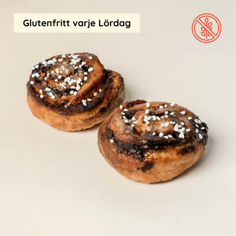 Glutenfri Kanelbulle i gruppen Alla produkter / Glutenfritt hos Morgonexpressen (gullegarden-1stkanelbulle)