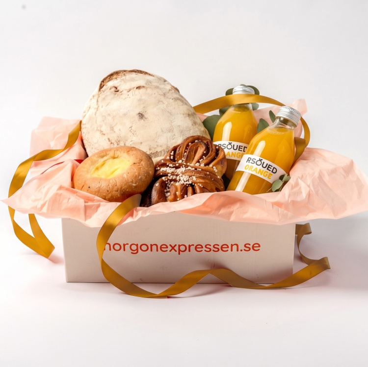 Gåvopaketet i gruppen Alla produkter / Frukostpaket hos Morgonexpressen (set-gateau-gavopaketet)