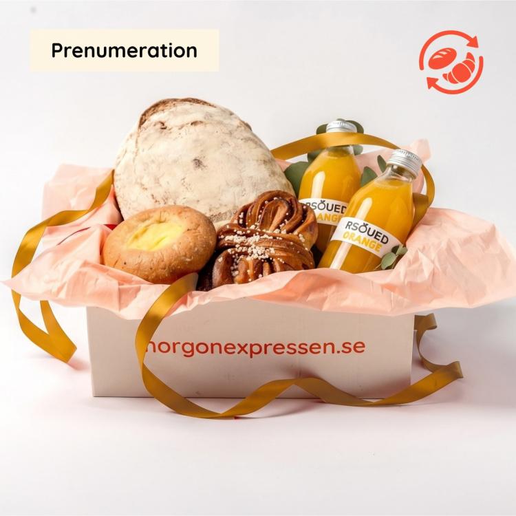 Gåvopaketet - Prenumeration i gruppen Alla produkter / Prenumerationer hos Morgonexpressen (set-gateau-gavopaketetpre)